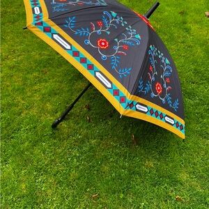 Floral Umbrella - Artist Sharifah Marsden’s “Honouring Our Life Givers” Like New